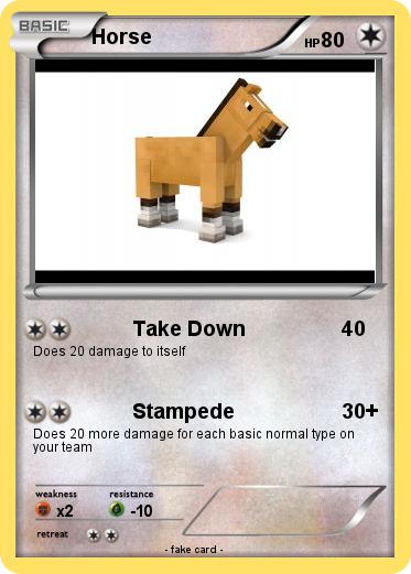 Pokemon Horse