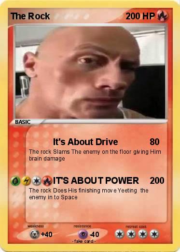 Pokemon The Rock