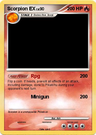 Pokemon Scorpion EX