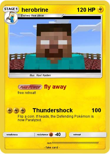 Pokemon herobrine