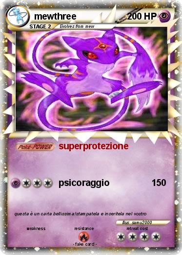 Pokemon mewthree