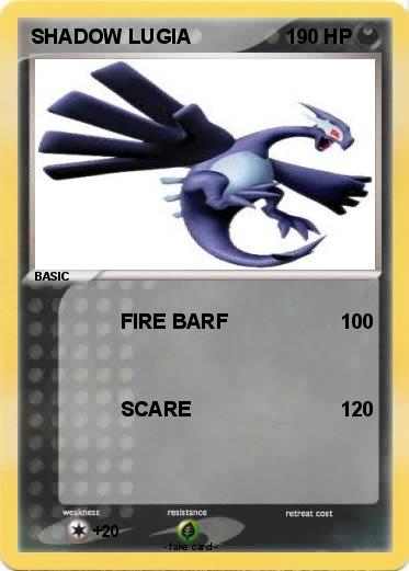 Pokemon SHADOW LUGIA