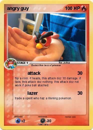 Pokemon angry guy