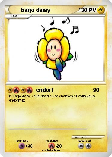Pokemon barjo daisy
