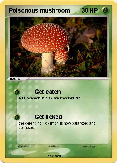 Pokemon Poisonous mushroom