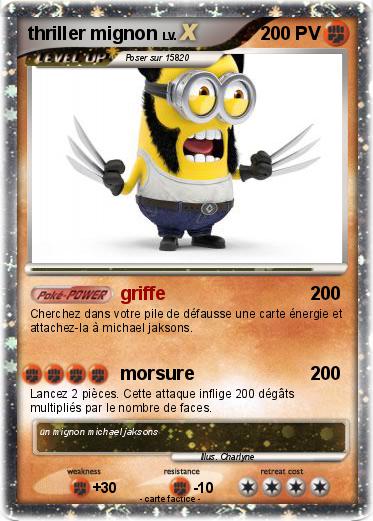 Pokemon thriller mignon