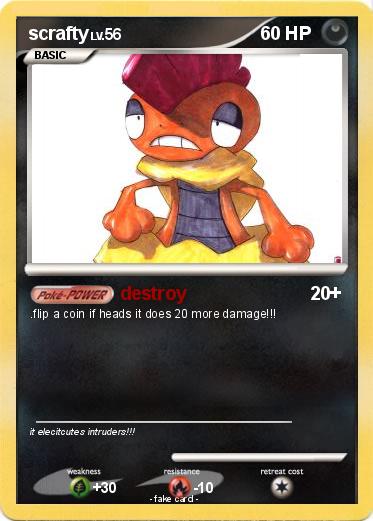 Pokemon scrafty