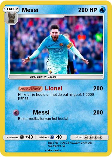 Pokemon Messi