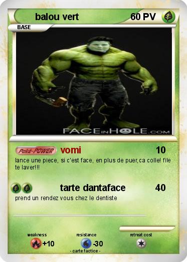 Pokemon balou vert