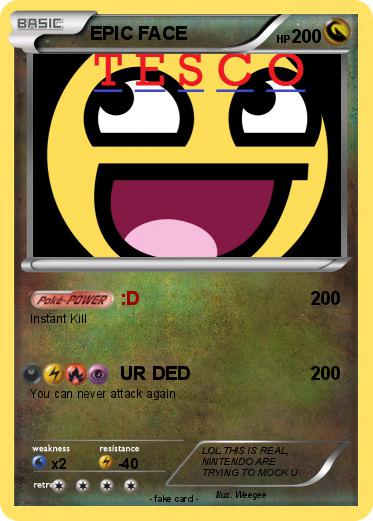 Pokemon EPIC FACE
