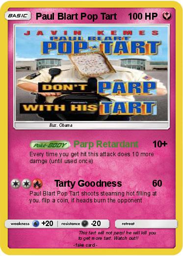 Pokemon Paul Blart Pop Tart