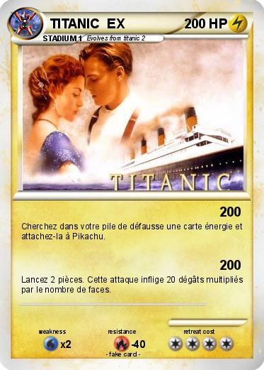 Pokemon TITANIC  EX