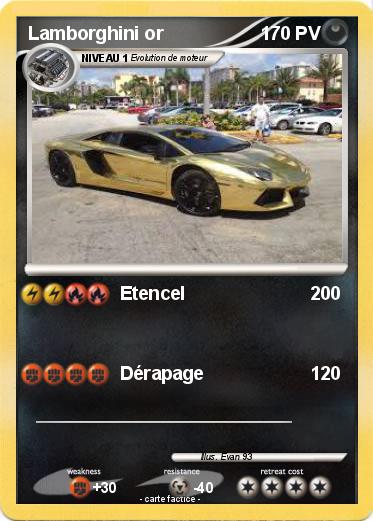 Pokemon Lamborghini or