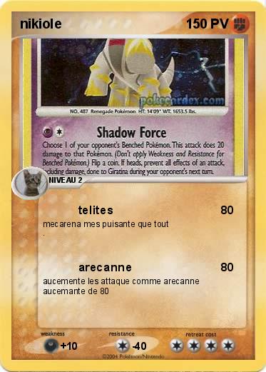 Pokemon nikiole