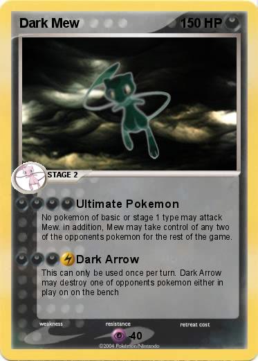Pokemon Dark Mew