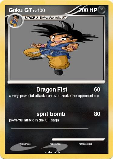 Pokemon Goku GT