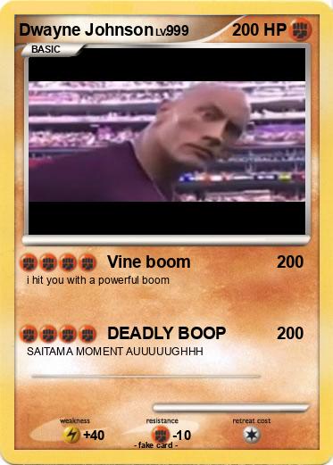 Pokemon Dwayne Johnson