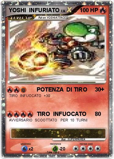 Pokemon YOSHI  INFURIATO