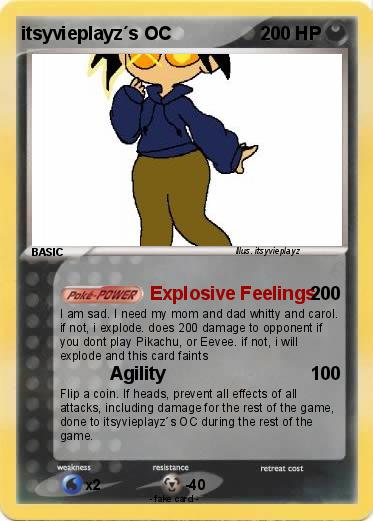 Pokemon itsyvieplayz´s OC