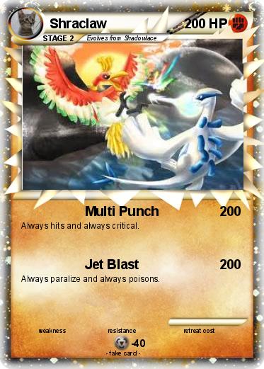 Pokemon Shraclaw