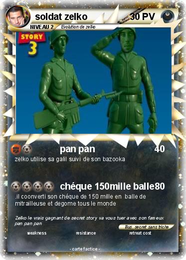 Pokemon soldat zelko