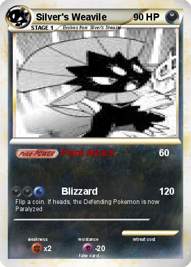 Pokemon Silver's Weavile