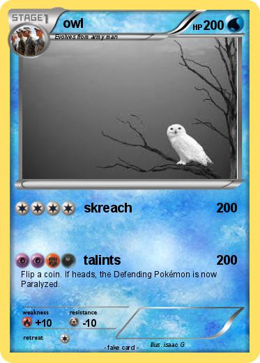 Pokemon owl