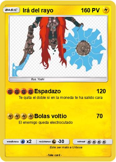 Pokemon Irá del rayo