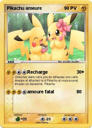 Pokemon Pikachu ameure