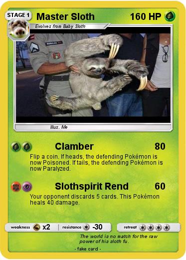 Pokemon Master Sloth