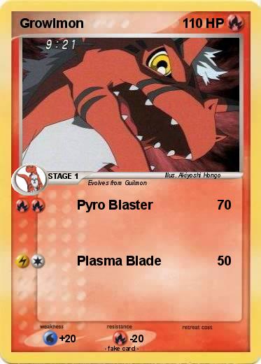 Pokemon Growlmon
