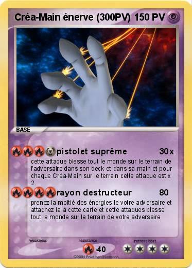 Pokemon Créa-Main énerve (300PV)