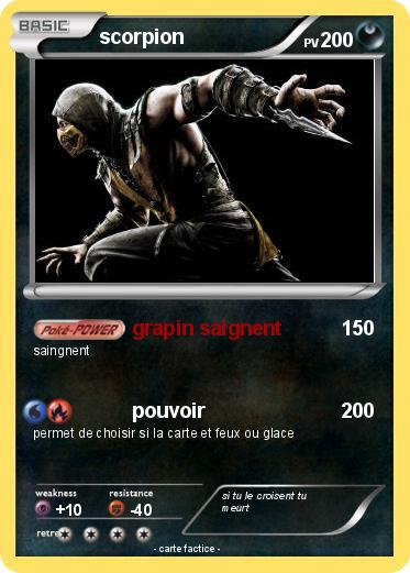 Pokemon scorpion