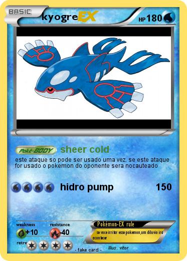 Pokemon kyogre