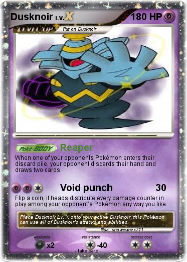 Pokemon Dusknoir