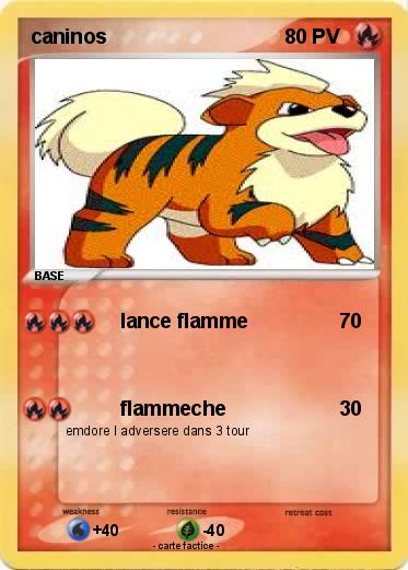 Pokemon caninos
