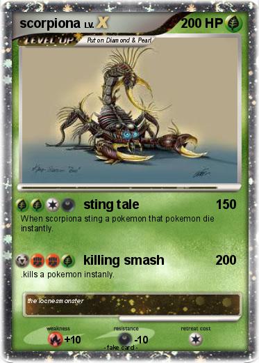 Pokemon scorpiona