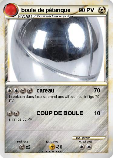 Pokemon boule de pétanque