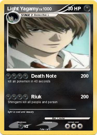 Pokemon Light Yagamy