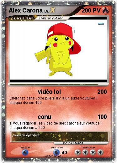 Pokemon Alex Carona