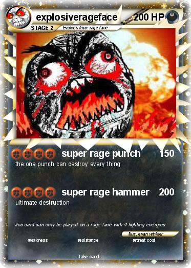Pokemon explosiverageface