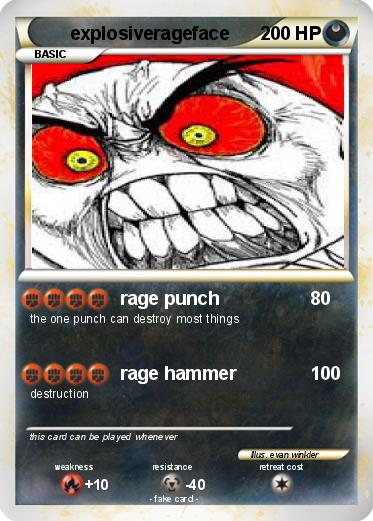 Pokemon explosiverageface