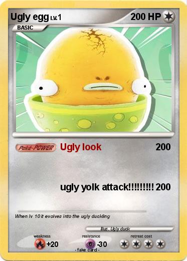 Pokemon Ugly egg