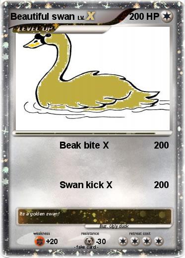 Pokemon Beautiful swan