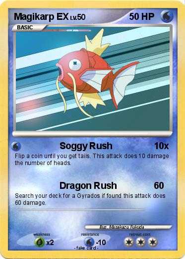 Pokemon Magikarp EX