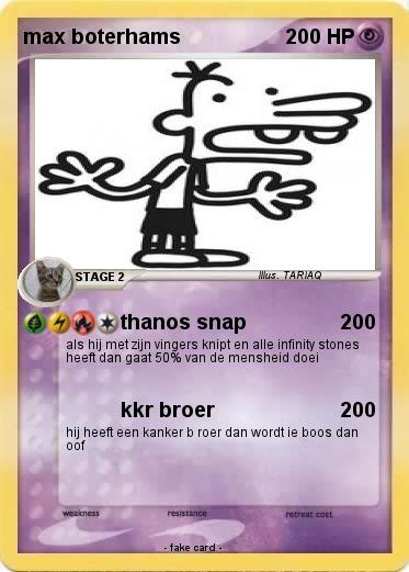 Pokemon max boterhams