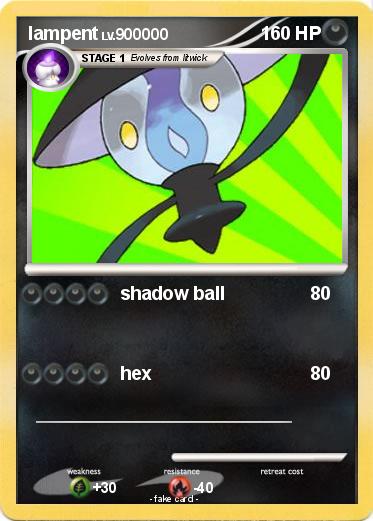 Pokemon lampent
