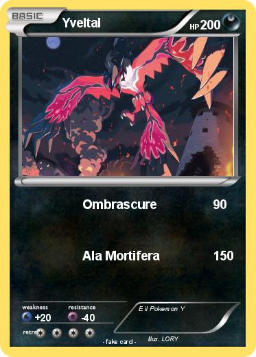 Pokemon Yveltal