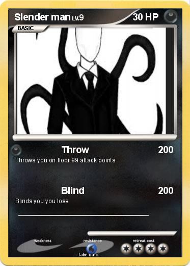 Pokemon Slender man
