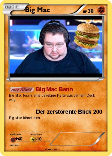 Pokemon Big Mac